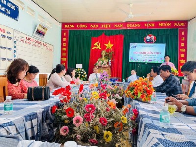 Hội nghị viên chức năm học 2024 - 2025